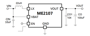 MICRONE微盟ME2107 帶有真關(guān)斷功能，高效PFM同步升壓DC-DC轉(zhuǎn)換器的介紹、參數(shù)和應(yīng)用