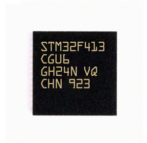 意法半導(dǎo)體STM32F413CGU6微控制器的工作原理、參數(shù)、應(yīng)用及封裝引腳圖